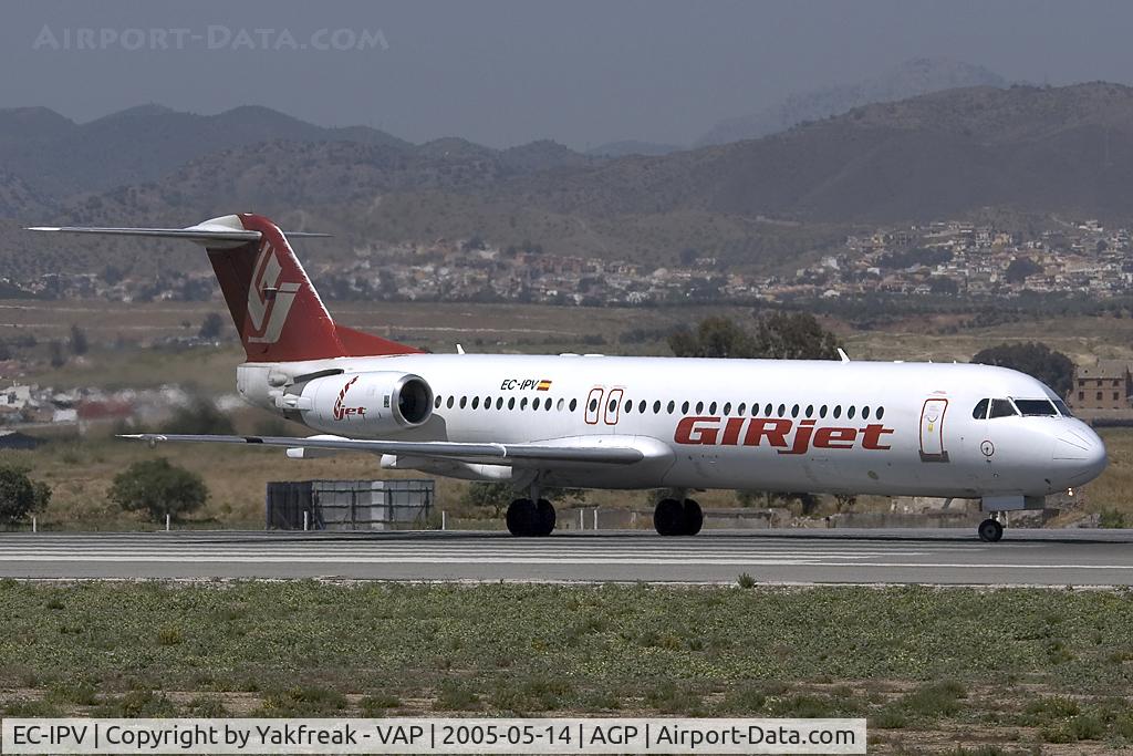 EC-IPV, 1993 Fokker 100 (F-28-0100) C/N 11451, Girjet Fokker 100