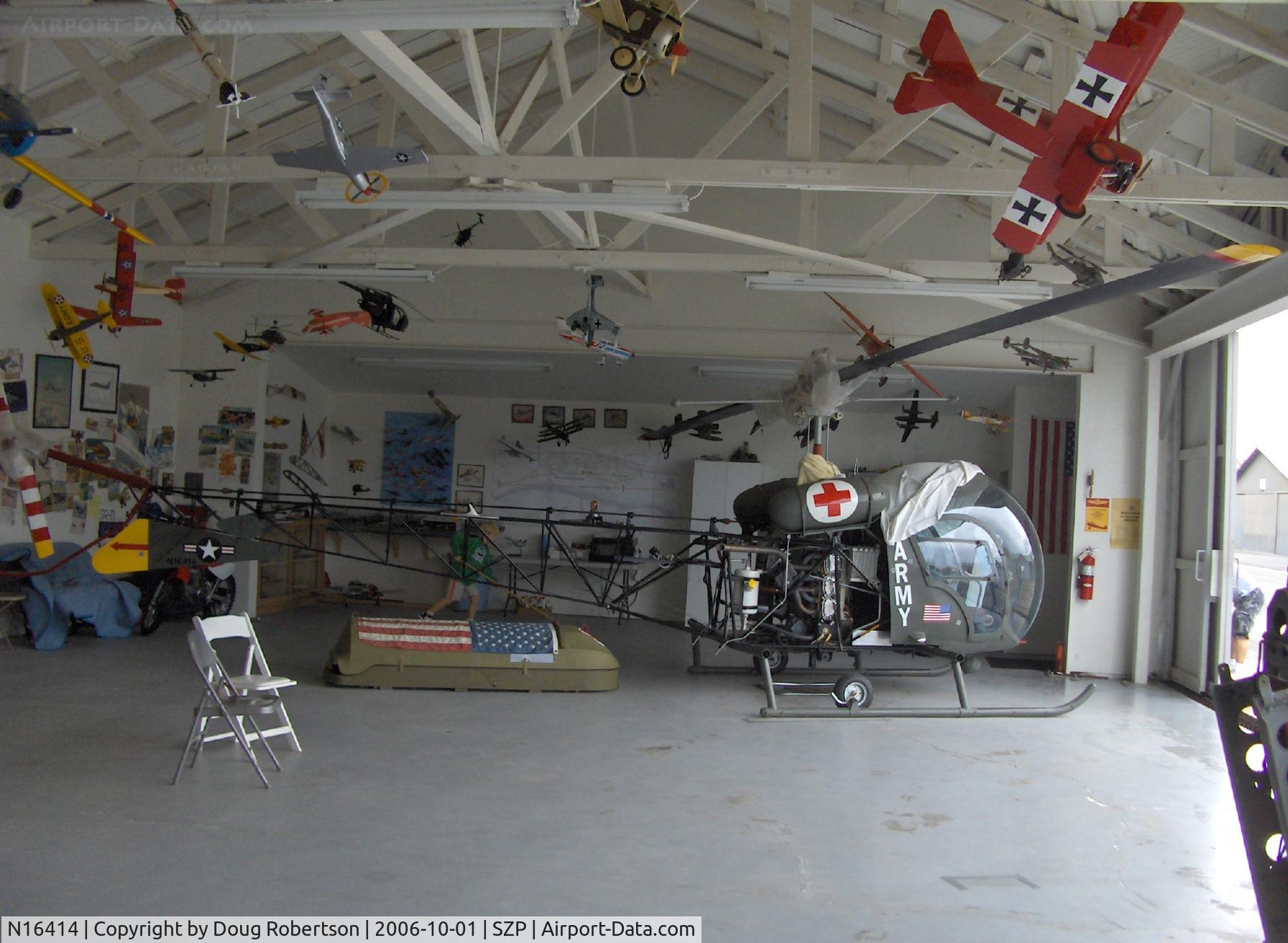 N16414, 1967 Bell 47G C/N 1013, 1967 Bell 47-G, Lycoming VO-435 200 Hp 6 cylinder vertical mount
