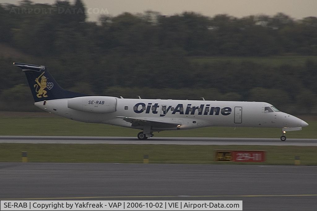 SE-RAB, 2001 Embraer ERJ-135LR (EMB-135LR) C/N 145453, City Airline Embraer 135
