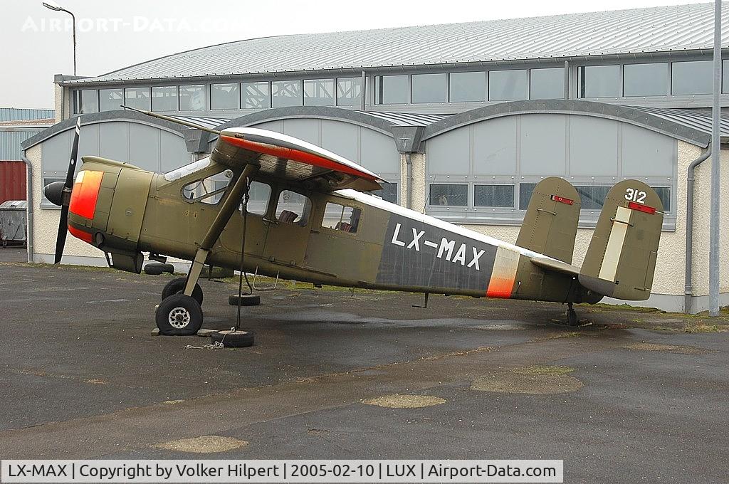 LX-MAX, Max Holste MH-1521M Broussard C/N 312, Max Holste MH 1521 Broussard