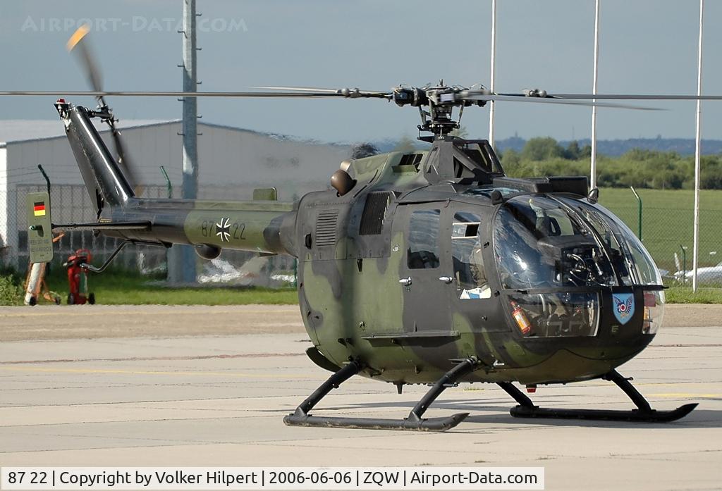 87 22, MBB Bo.105P C/N 6122, MBB Bo 105