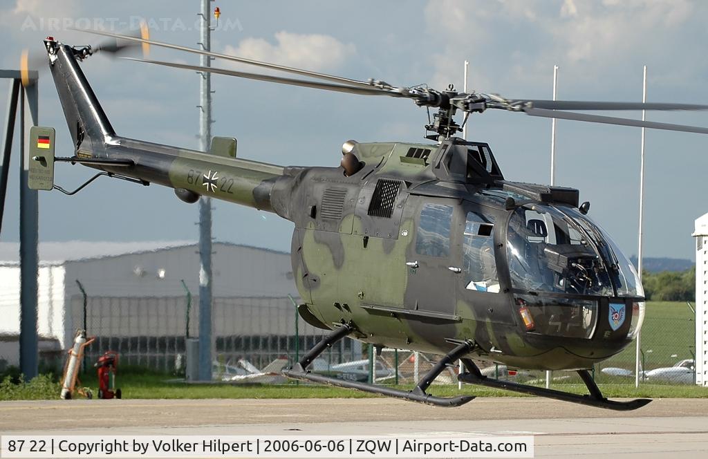 87 22, MBB Bo.105P C/N 6122, MBB Bo 105