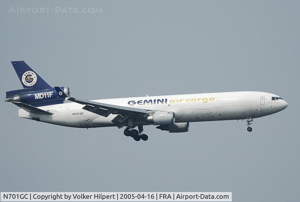 N701GC, 1991 McDonnell Douglas MD-11F C/N 48434, McDonnell Douglas MD-11F