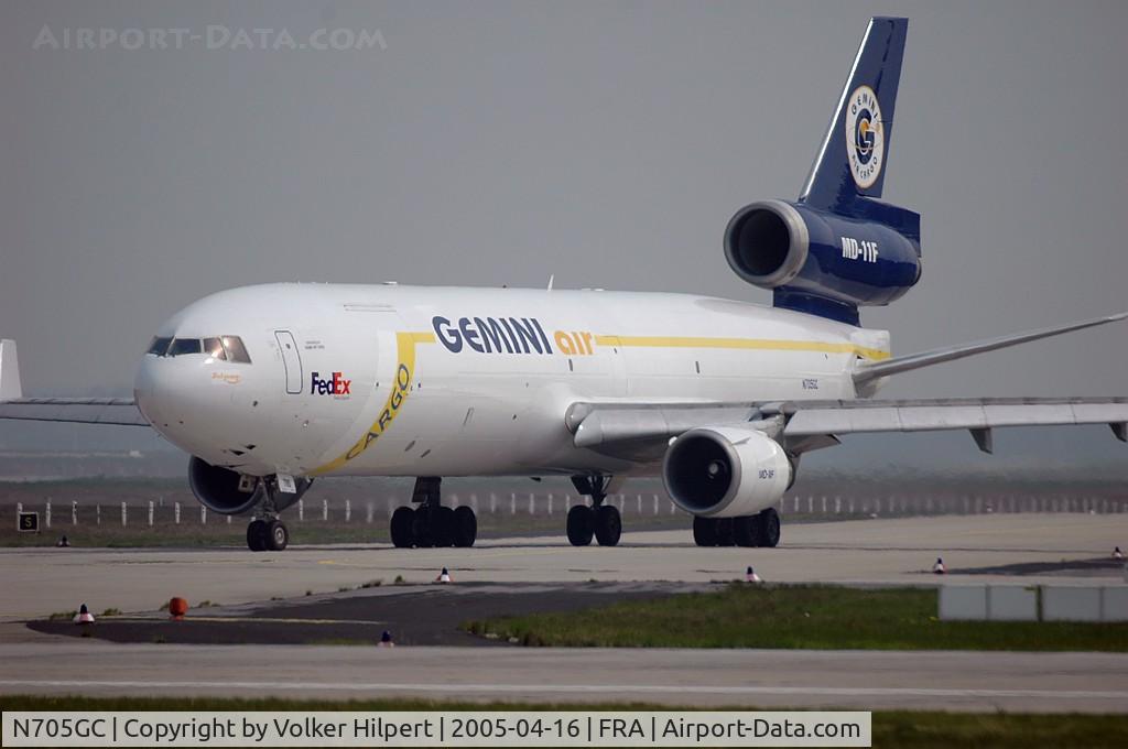 N705GC, 1990 McDonnell Douglas MD-11F C/N 48412, McDonnell Douglas MD-11F