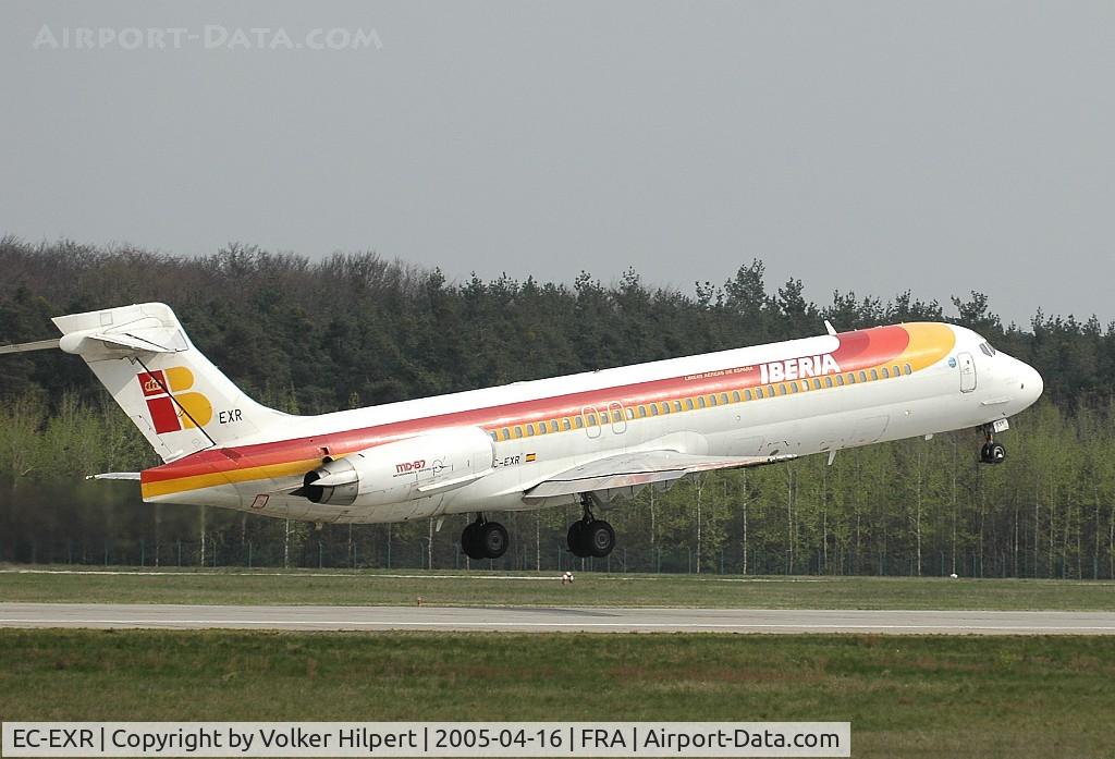 EC-EXR, 1990 McDonnell Douglas MD-87 (DC-9-87) C/N 49834, McDonnell Douglas MD-87