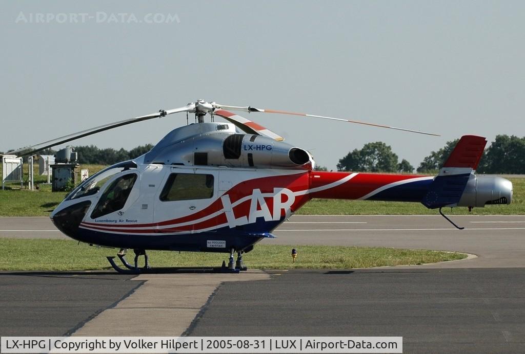 LX-HPG, 1995 McDonnell Douglas MD-900 Explorer C/N 900-00013, McDonnell Douglas MD902 Explorer
