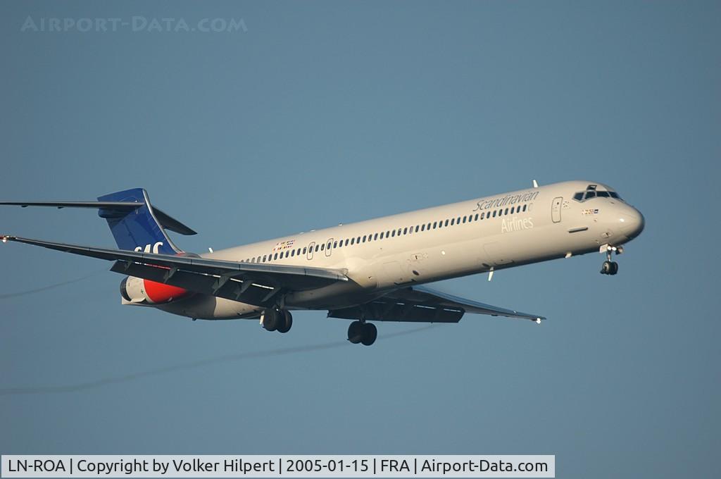 LN-ROA, 1996 McDonnell Douglas MD-90-30 C/N 53459, McDonnell Douglas MD-90-30