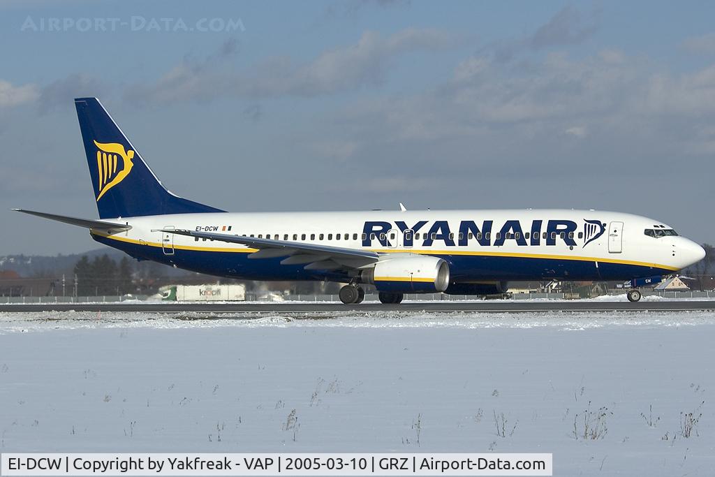 EI-DCW, 2004 Boeing 737-8AS C/N 33568, Ryanair Boeing 737-800
