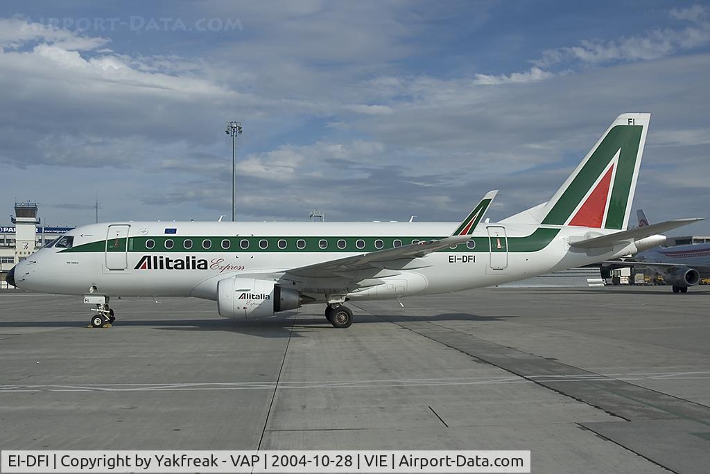 EI-DFI, 2003 Embraer 170LR (ERJ-170-100LR) C/N 17000010, Alitalia Embraer 170