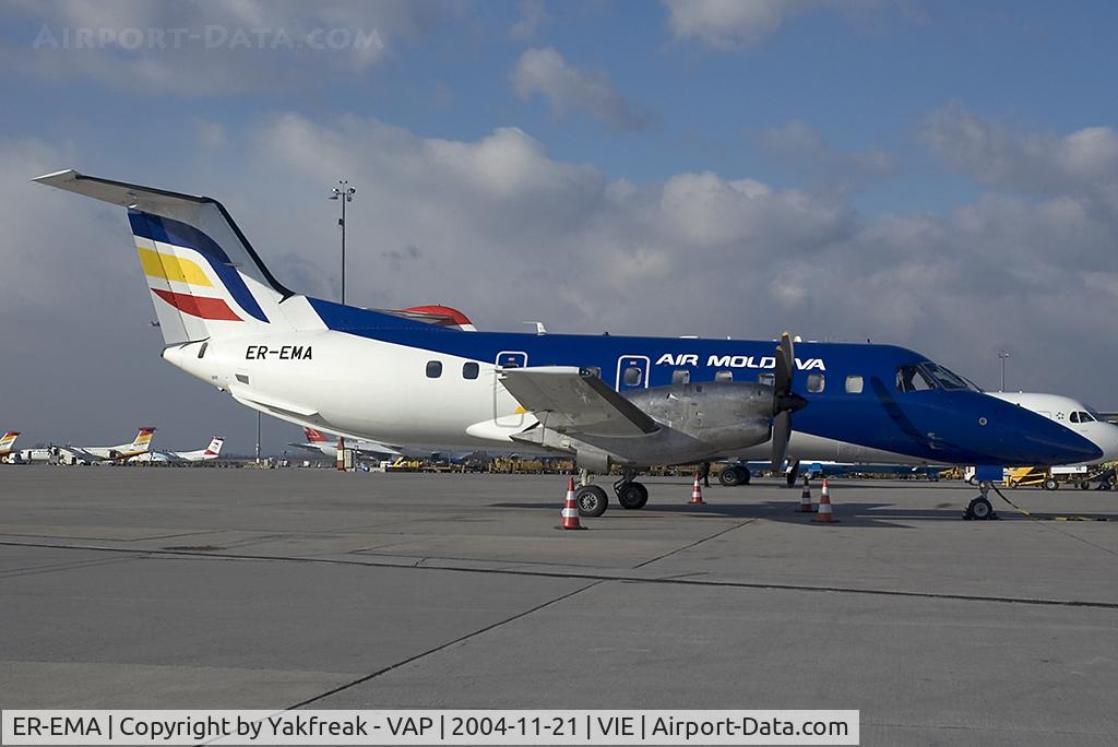 ER-EMA, 1990 Embraer EMB-120RT Brasilia C/N 120223, Air Moldova Embraer 120