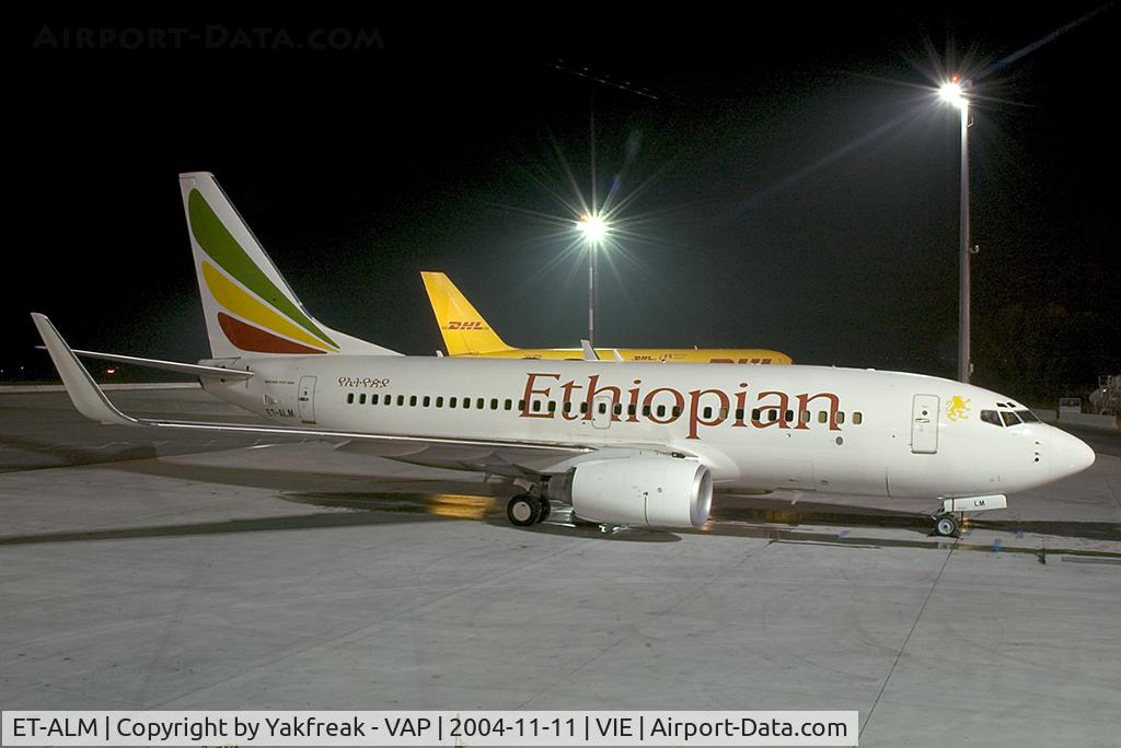 ET-ALM, 2004 Boeing 737-760 C/N 33765, Ethiopian Airlines Boeing 737-700
