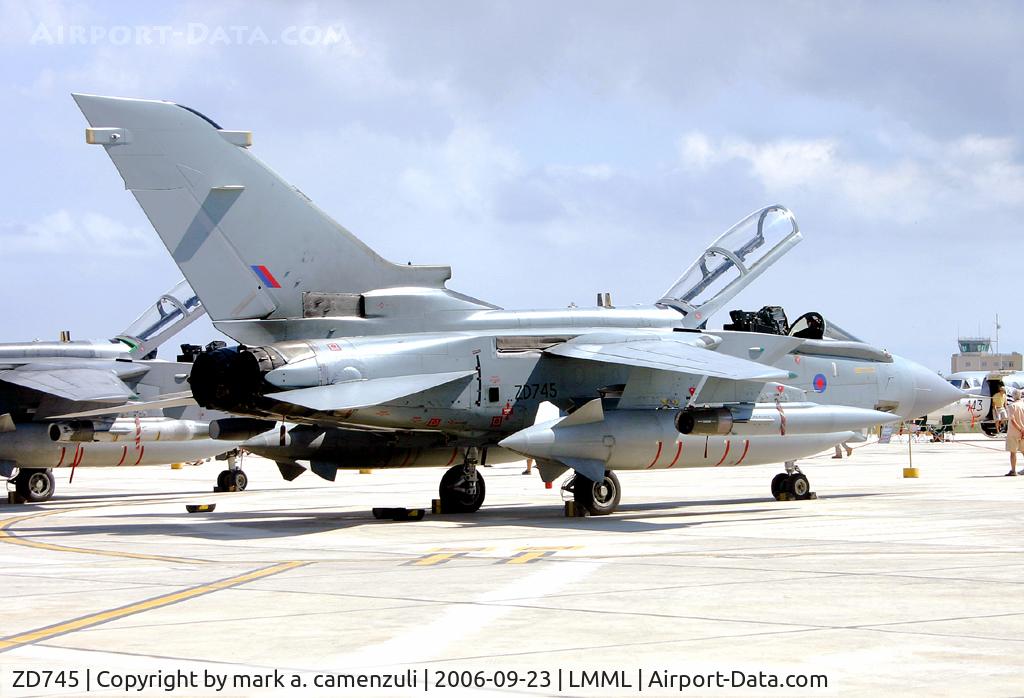 ZD745, 1984 Panavia Tornado GR.4 C/N 373/BS126/3172, PANAVIA TORNADO