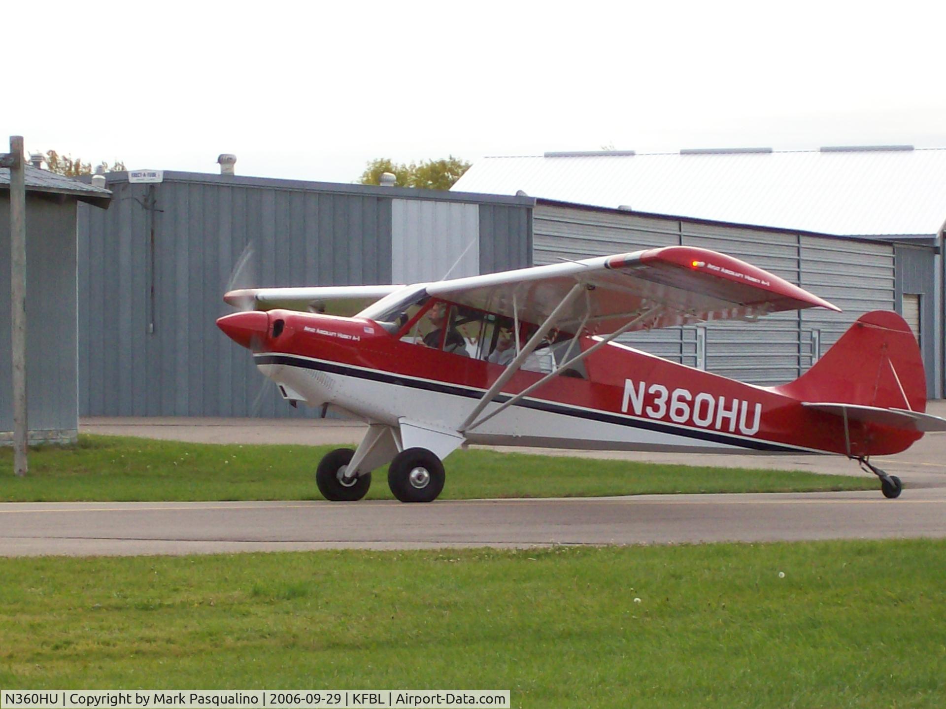 N360HU, 1996 Aviat A-1 Husky C/N 1341, Husky A-1
