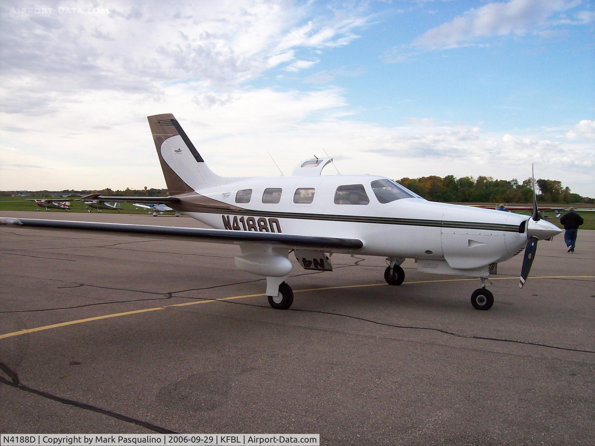 N4188D, 1999 Piper PA-46-350P Malibu Mirage C/N 4636220, Piper PA-46