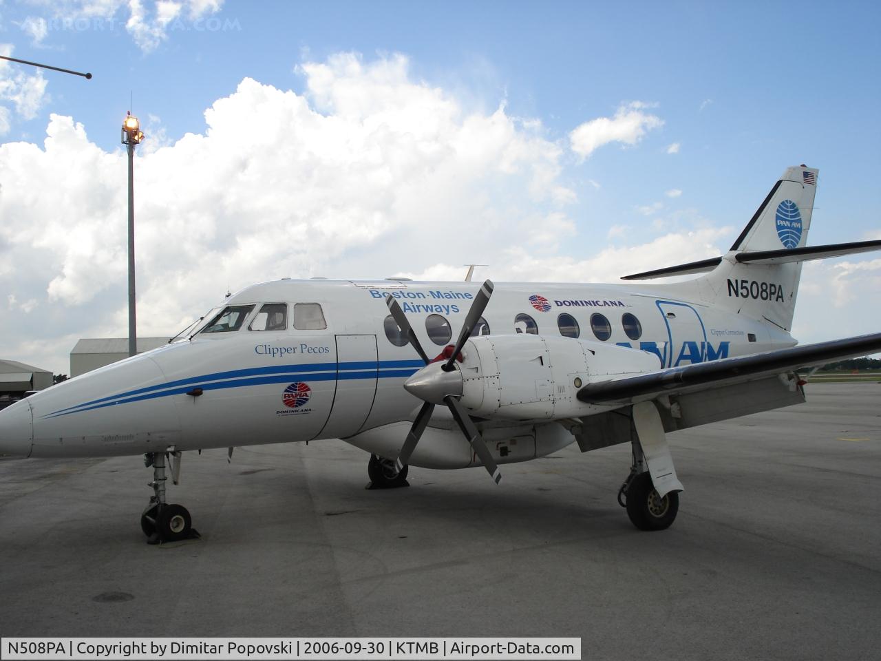 N508PA, 2001 British Aerospace BAe-3101 Jetstream 31 C/N 674, Undergoing avionics upgrades at Peninsula Avionics.