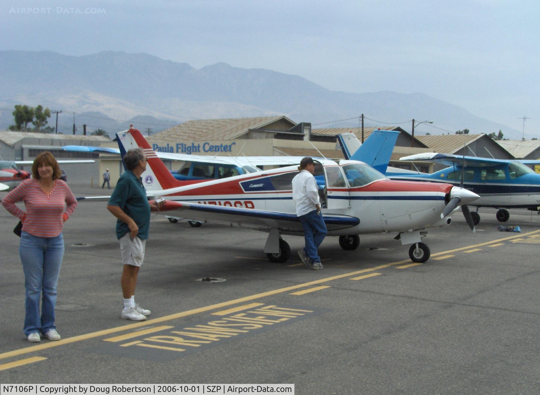 N7106P, 1961 Piper PA-24-250 Comanche C/N 24-2263, 1961 Piper PA-24-250 COMANCHE, Lycoming O-540-A1A5 250 Hp