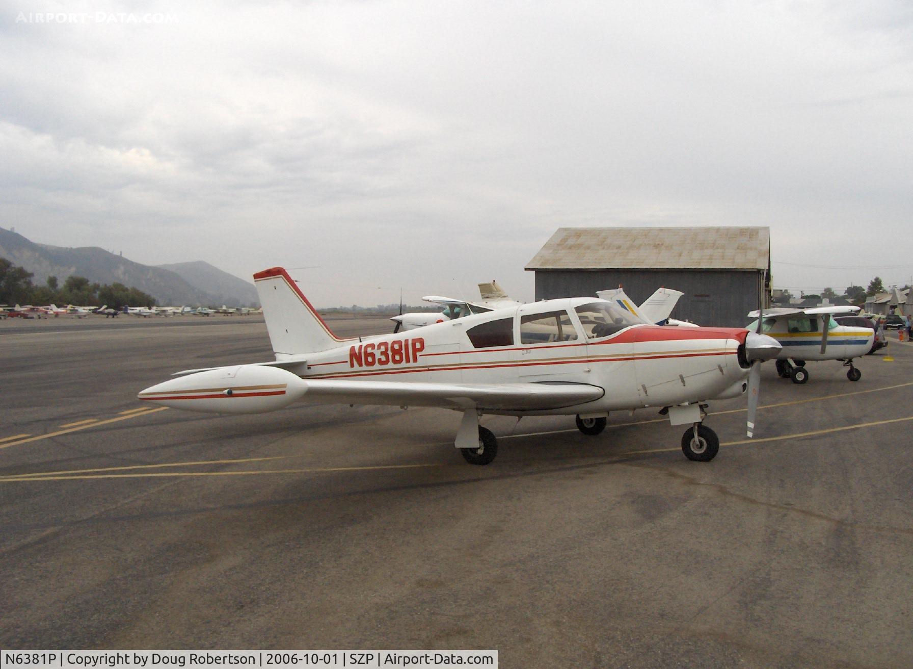 N6381P, 1959 Piper PA-24-250 Comanche C/N 24-1491, 1959 Piper PA-24-250 COMANCHE, Lycoming O-540-A1A5 250 Hp
