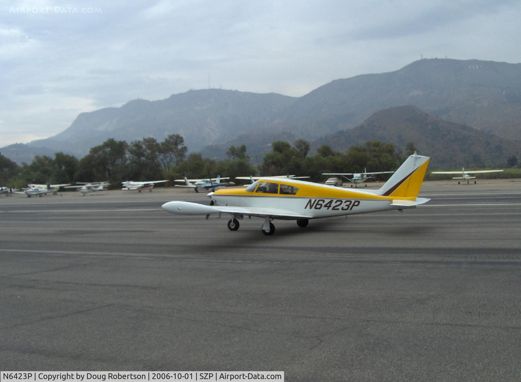 N6423P, 1959 Piper PA-24-250 Comanche C/N 24-1533, 1959 Piper PA-24-250 COMANCHE, Lycoming O-540-A1A5 250 Hp, tip tanks, taxi