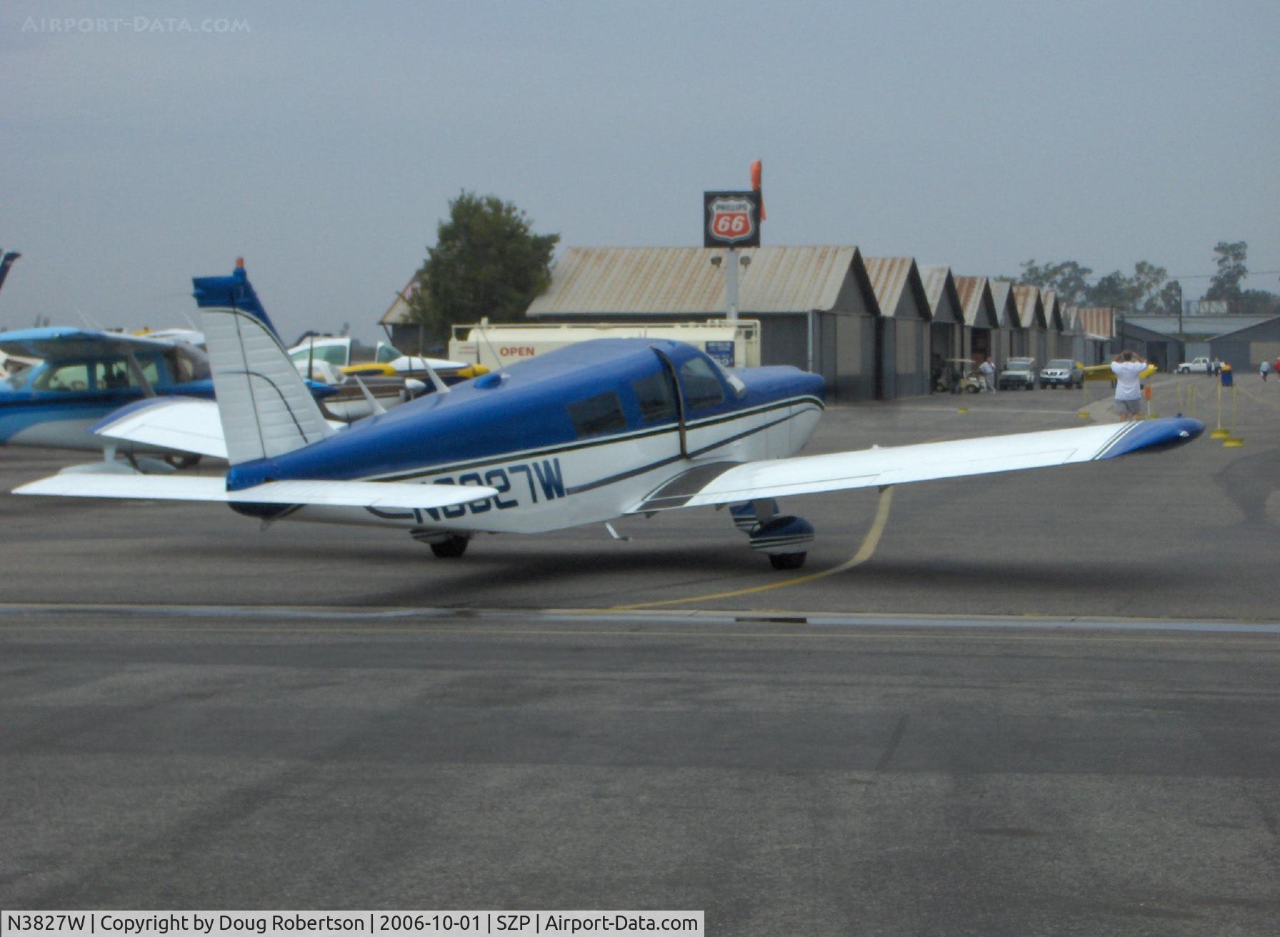 N3827W, 1966 Piper PA-32-260 Cherokee Six Cherokee Six C/N 32-760, 1966 Piper PA-32-260 CHEROKEE SIX, Lycoming O-540-E4B 260 Hp, taxi