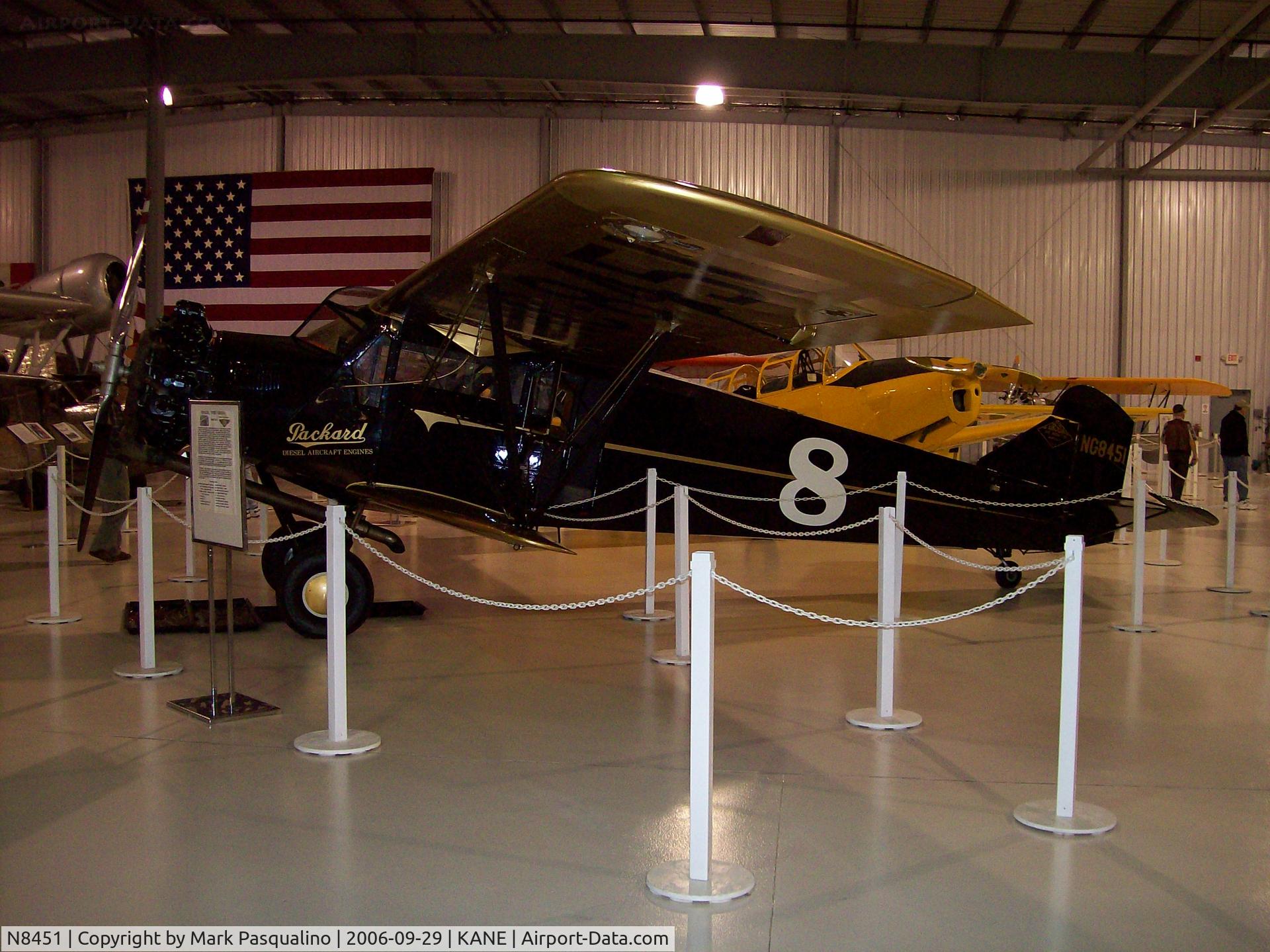 N8451, 1929 Buhl CA-3E C/N 57, Buhl CA-3E  Air Sedan