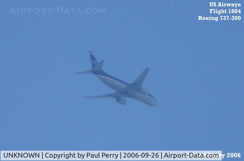 UNKNOWN, Contrails Various C/N Unknown, On approach to Norfolk Int'l Airport