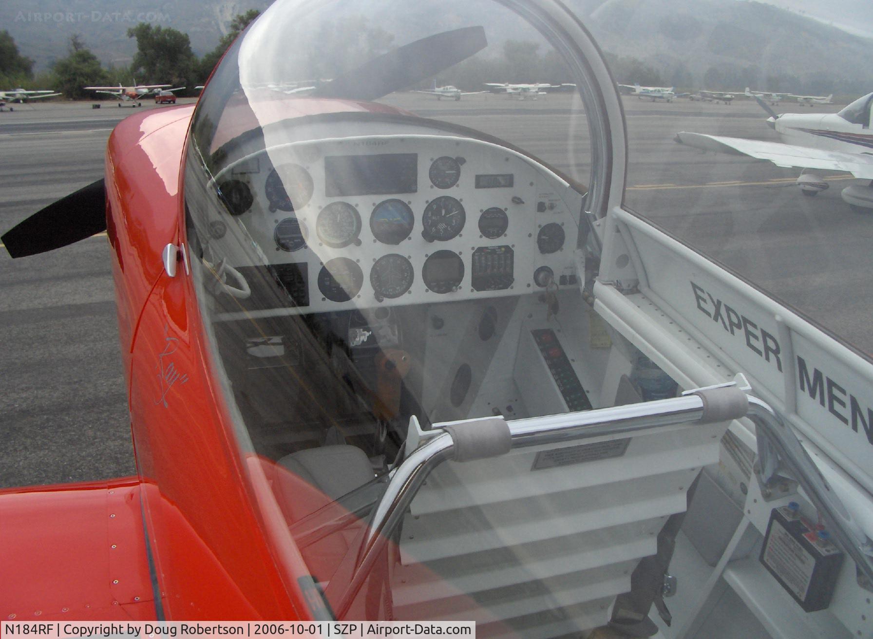 N184RF, 2003 Vans RV-8 C/N 80122, 2003 Findly VAN'S RV-8, Lycoming IO-360, custom panel, stunning workmanship and finish with chromed rudder pedals
