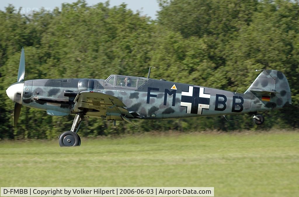 D-FMBB, Messerschmitt Bf-109G-6 C/N 156, Messerschmitt Me-109G-6