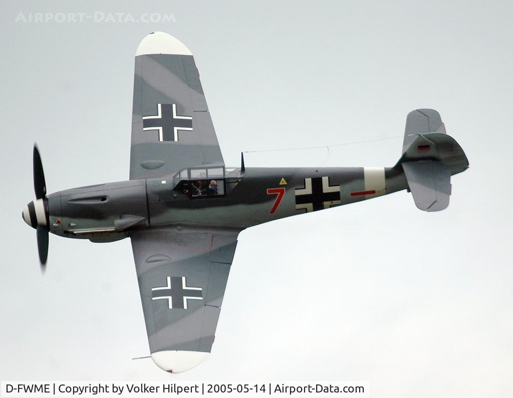 D-FWME, Messerschmitt Bf-109G-4 C/N 0139, Messerschmitt Me-109