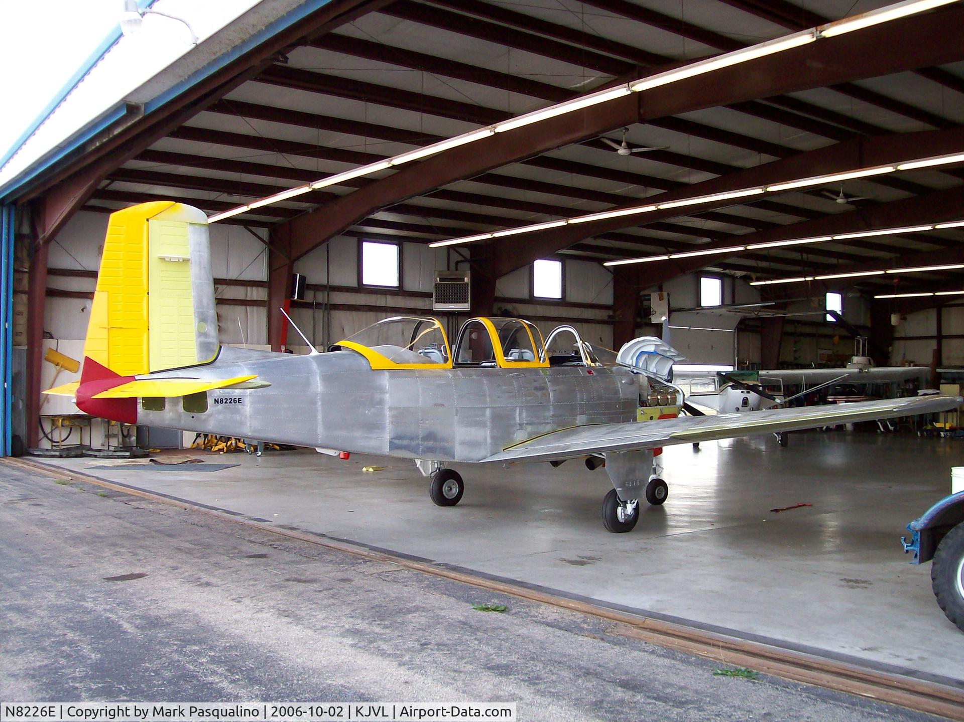 N8226E, 1957 Beech D-45 Mentor C/N BG-379, Beech T-34B