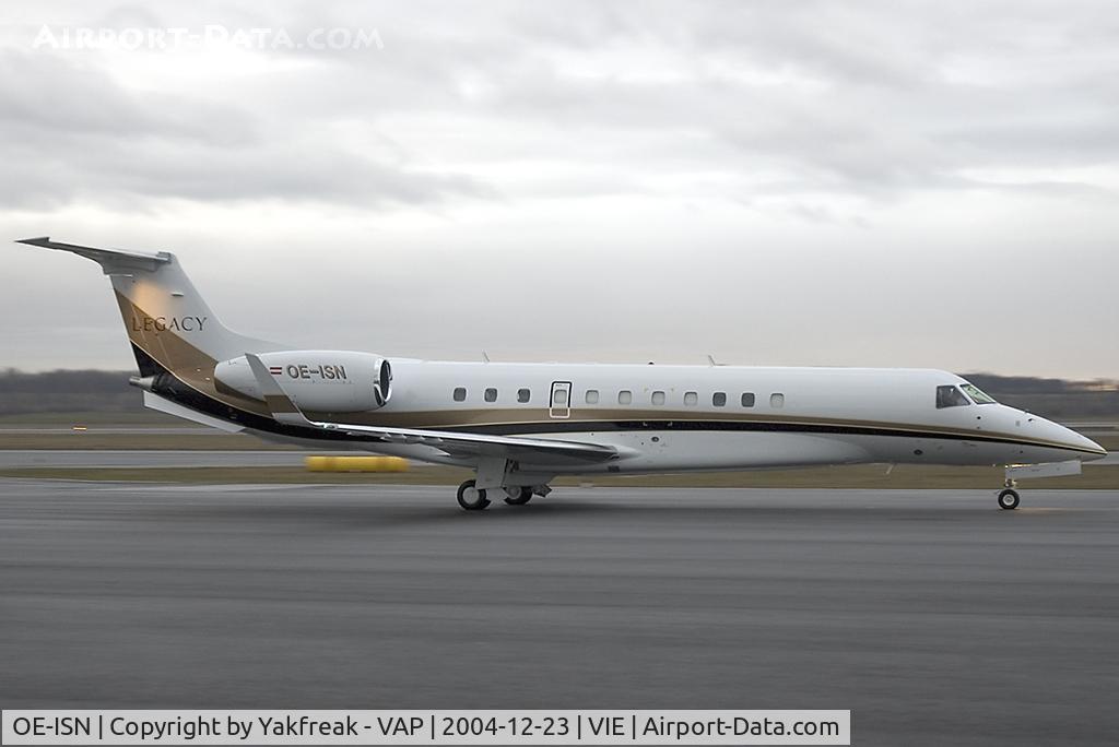 OE-ISN, 2004 Embraer EMB-135BJ Legacy C/N 14500851, Jet Alliance Embraer 135