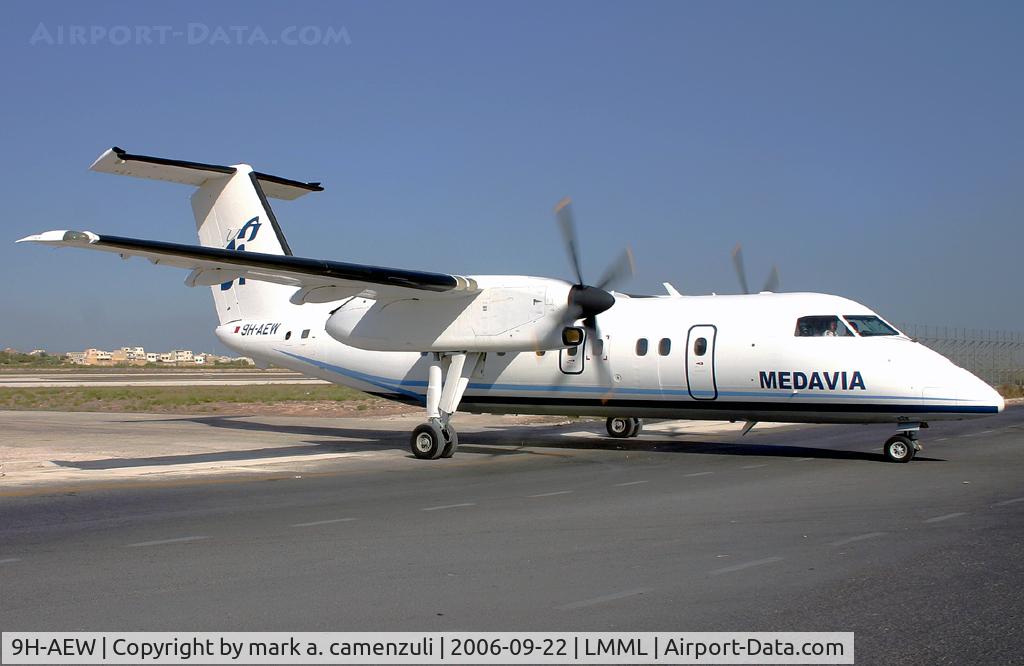 9H-AEW, 1990 De Havilland Canada DHC-8-102 Dash 8 C/N 222, DASH 8