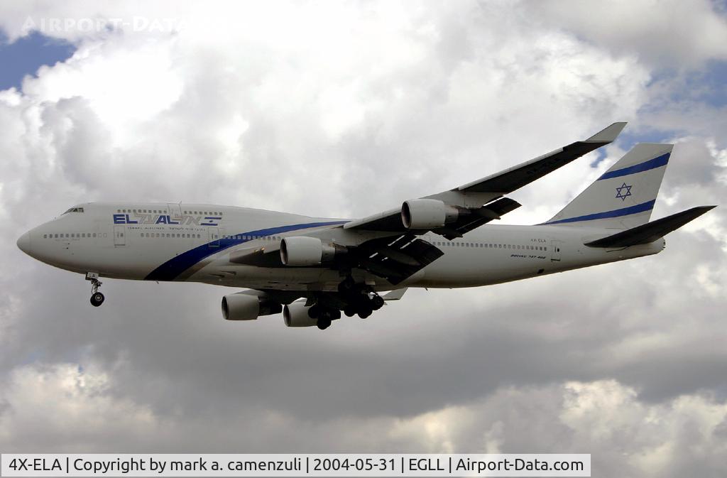 4X-ELA, 1994 Boeing 747-458 C/N 26055, EL-AL