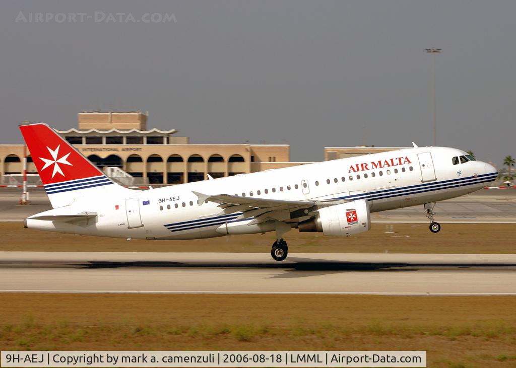 9H-AEJ, 2004 Airbus A319-112 C/N 2186, AIR MALTA