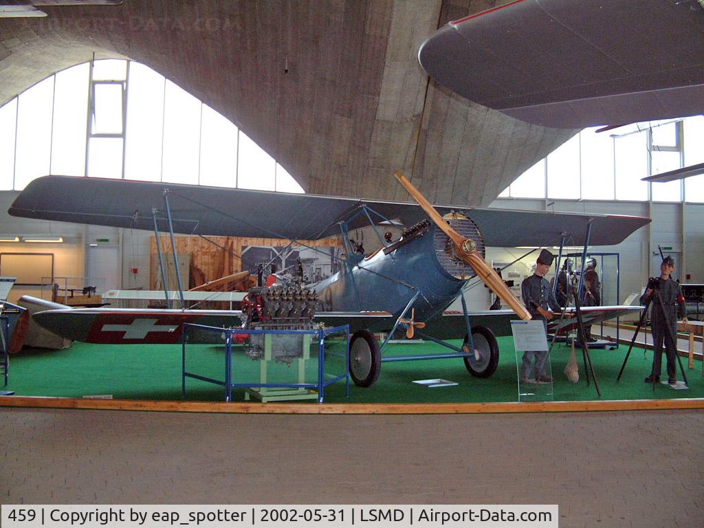 459, EKW Thun Haefeli DH-5 Replica C/N Not found 459, Haefeli DH-5 at Swiss Air Force Museum