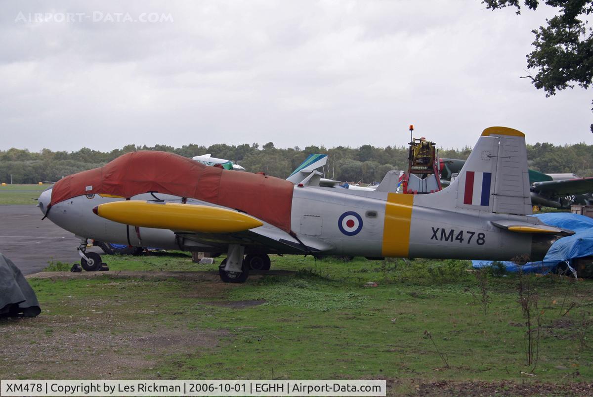 XM478, 1960 Hunting P-84 Jet Provost T.3A C/N PAC/W/9286, Jet Provost T3A