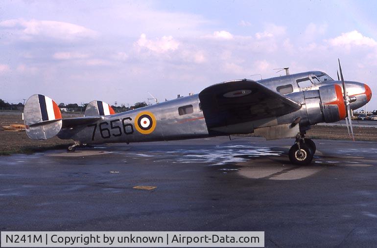 N241M, 1937 Lockheed Electra 10-A C/N 1091, taken November 1980