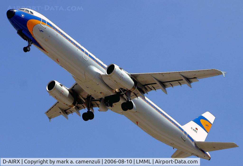 D-AIRX, 1998 Airbus A321-131 C/N 0887, A.321