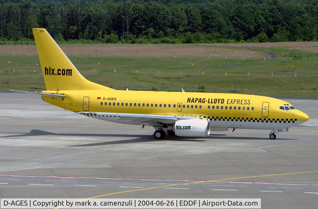 D-AGES, 1998 Boeing 737-75B C/N 28108, B.737