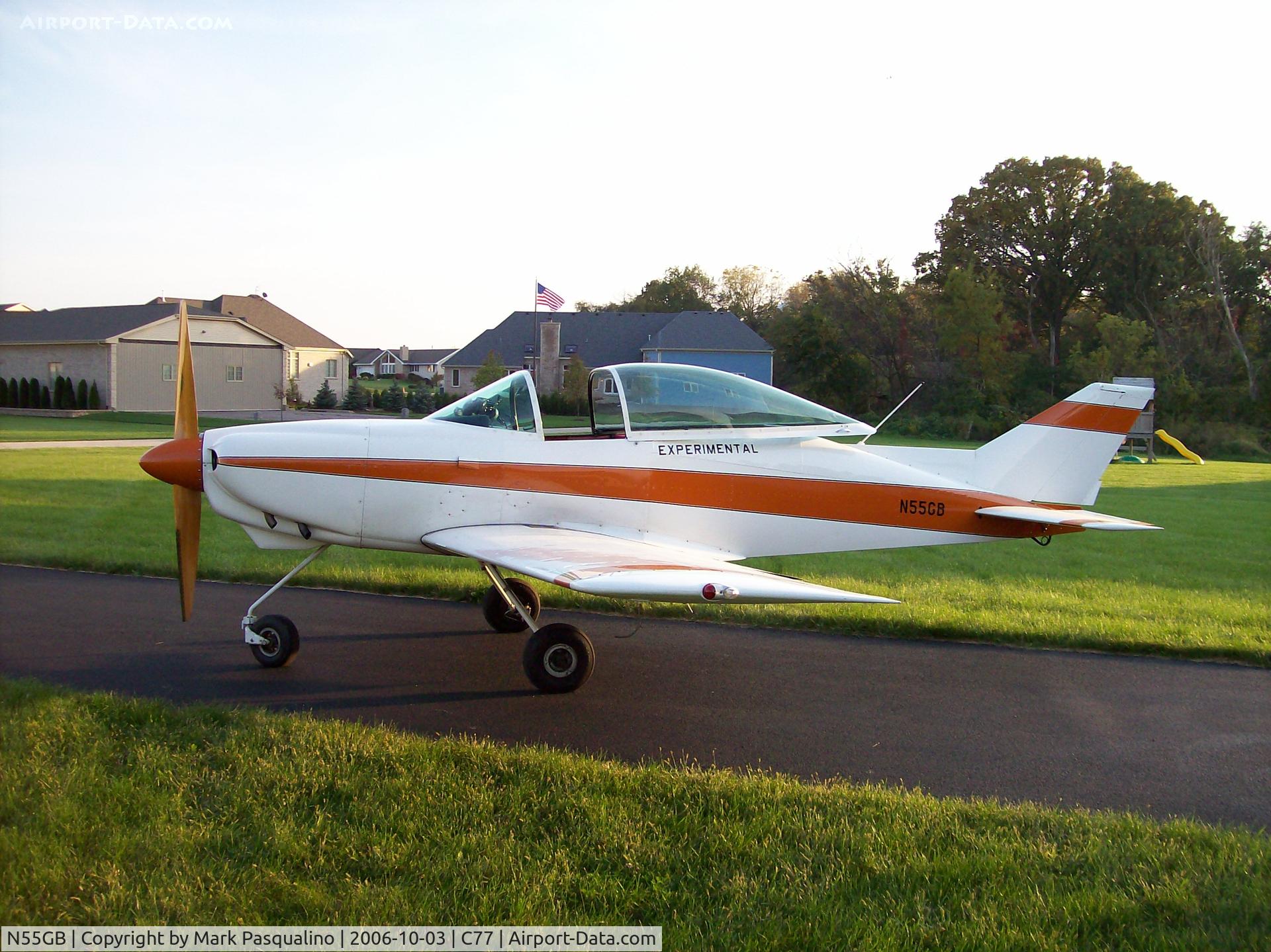 N55GB, 1979 Smyth SIDEWINDER C/N 212056, Smith Sidewinder