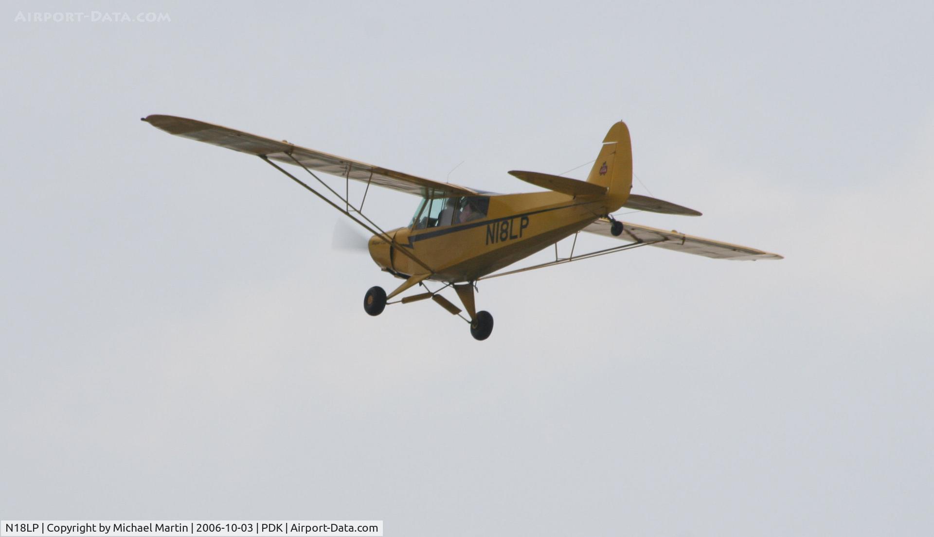 N18LP, 1957 Piper PA-18-150 Super Cub C/N 18-5501, Departing Runway 2L