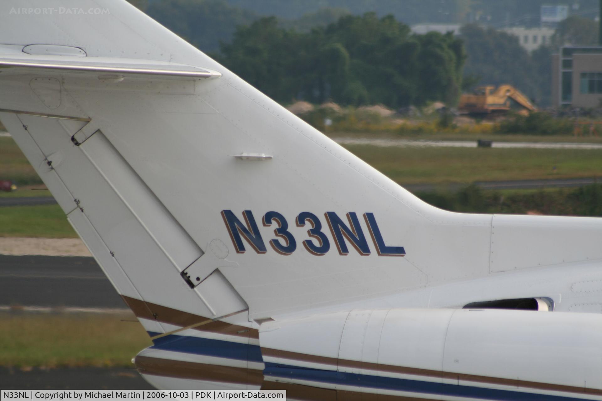 N33NL, 2003 Raytheon Hawker 800XP C/N 258643, Tail Numbers