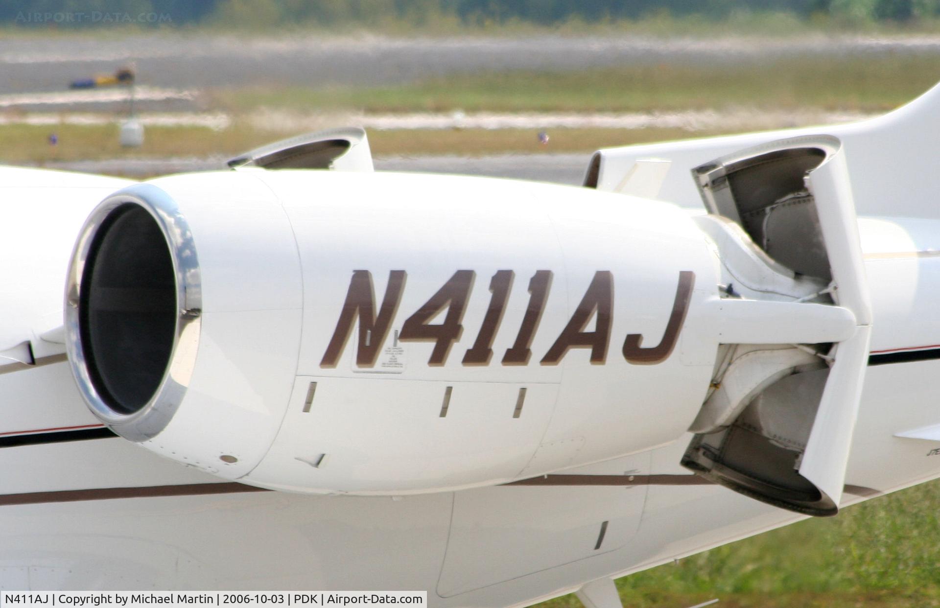 N411AJ, 2004 Learjet 40 C/N 40-2011, Tail Numbers