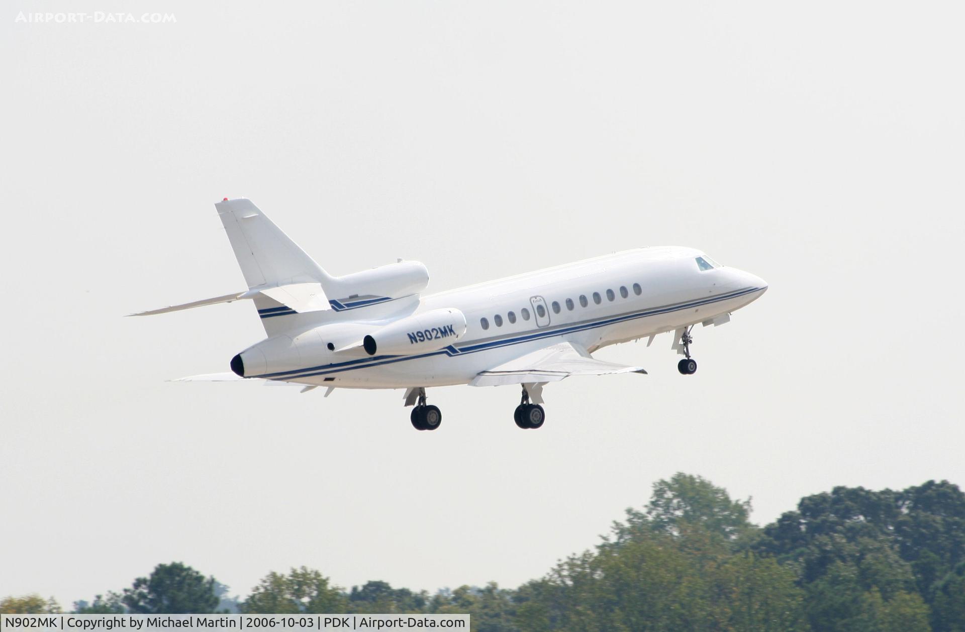 N902MK, 1995 Dassault Falcon 900 C/N 152, TAG523 enroute to MDW