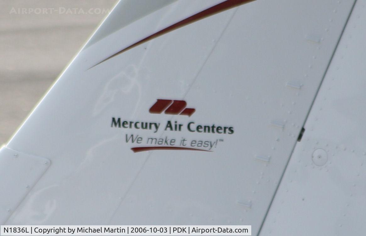 N1836L, 1977 Beech A36 Bonanza 36 C/N E-1111, Tail Art
