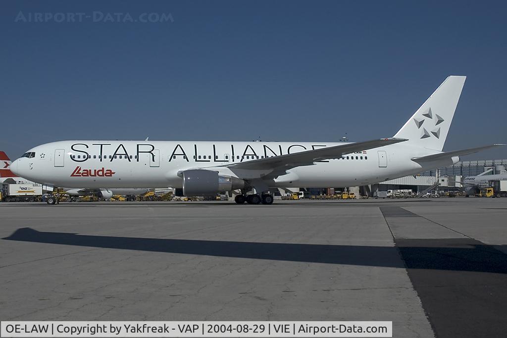 OE-LAW, 1992 Boeing 767-3Z9/ER C/N 26417, Lauda Air Boeing 767-300 in Star Alliance colors