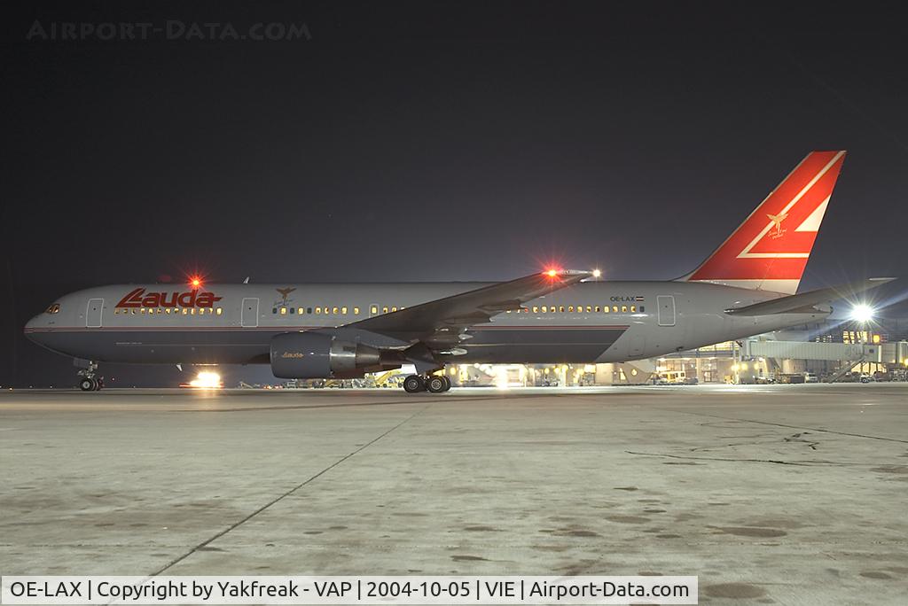 OE-LAX, 1992 Boeing 767-3Z9/ER C/N 27095, Lauda Air Boeing 767-300