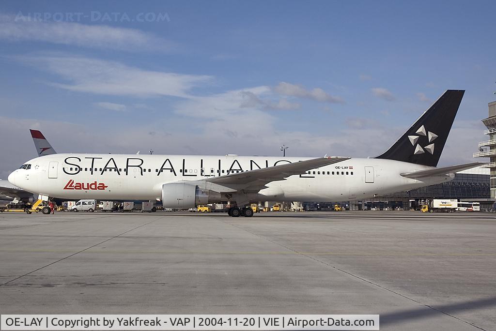 OE-LAY, 1998 Boeing 767-3Z9/ER C/N 29867, Lauda Air Boeing 767-300 in Star Alliance colors