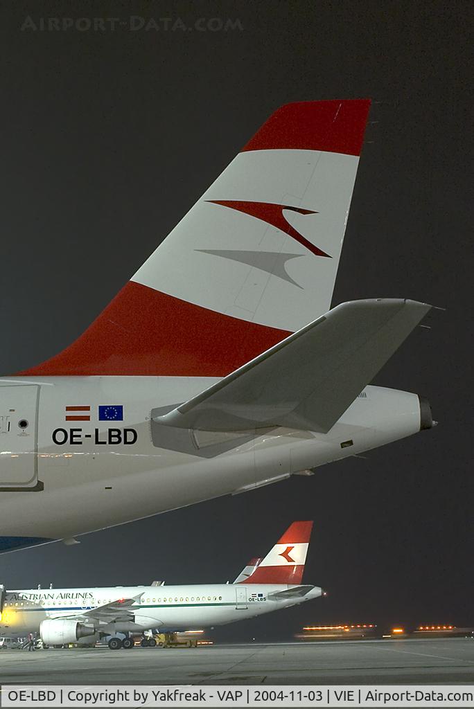 OE-LBD, 1998 Airbus A321-211 C/N 920, Austrian Airlines Airbus 321