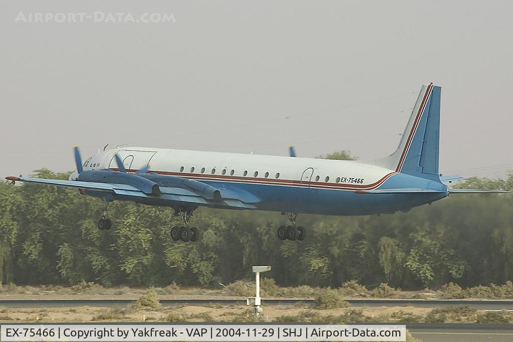EX-75466, 1967 Ilyushin Il-18GrM C/N 187010403, Phoenix Aviation Iljuschin 18