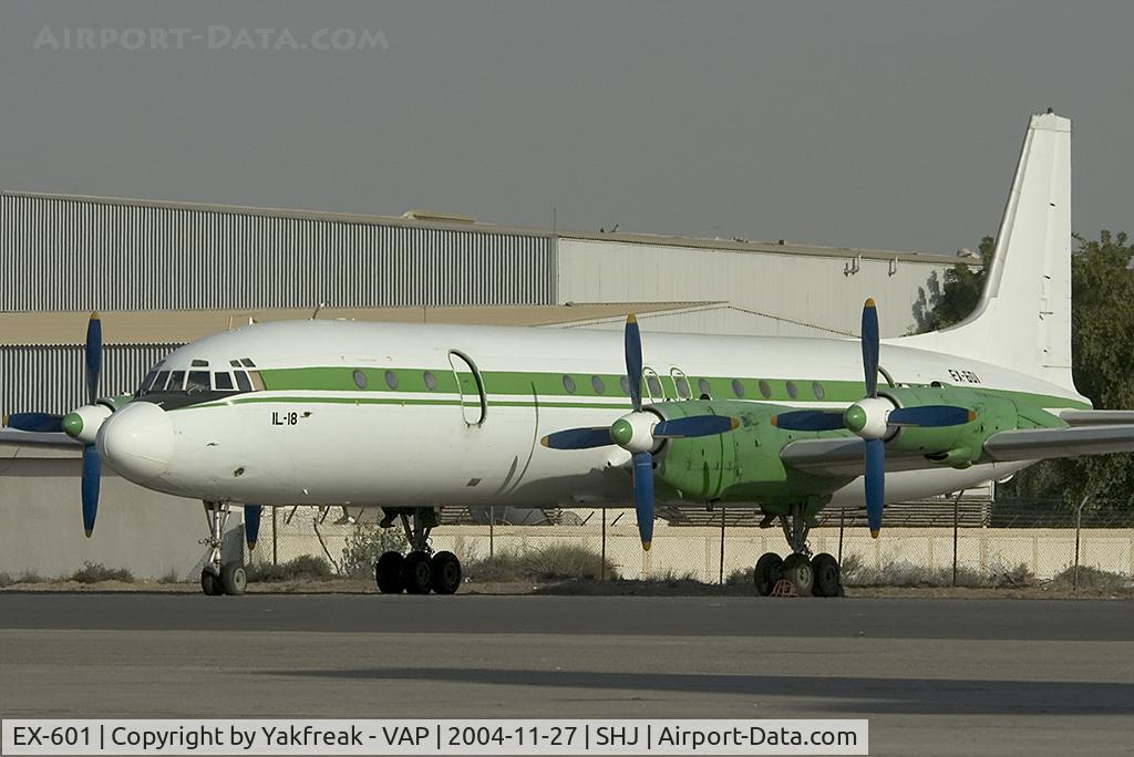 EX-601, Ilyushin Il-18E C/N 185008601, Iljuschin 18